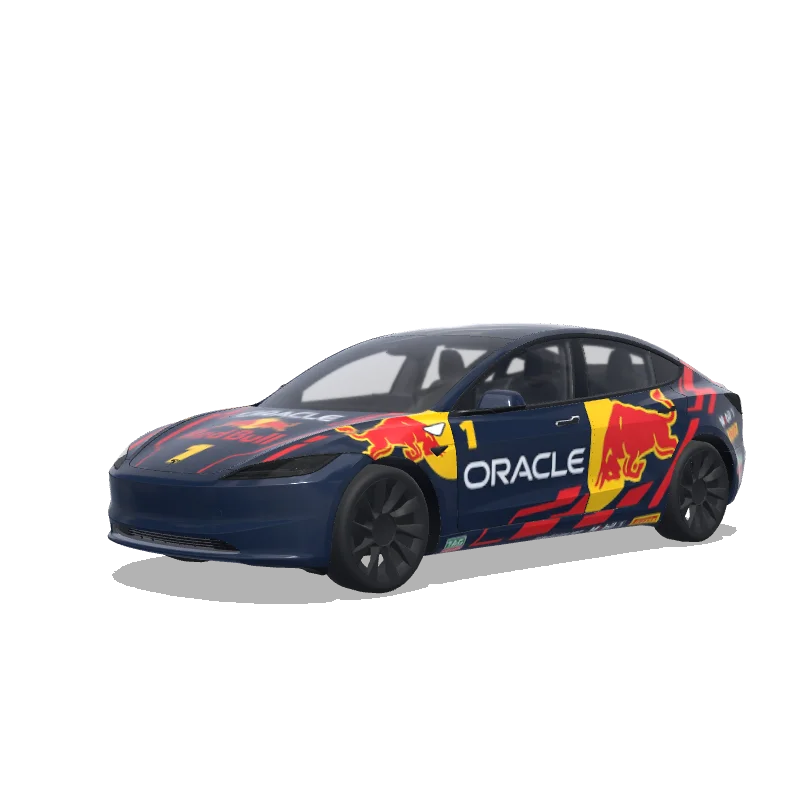 Red Bull F1 Racing — Model 3 (2024+) wrap