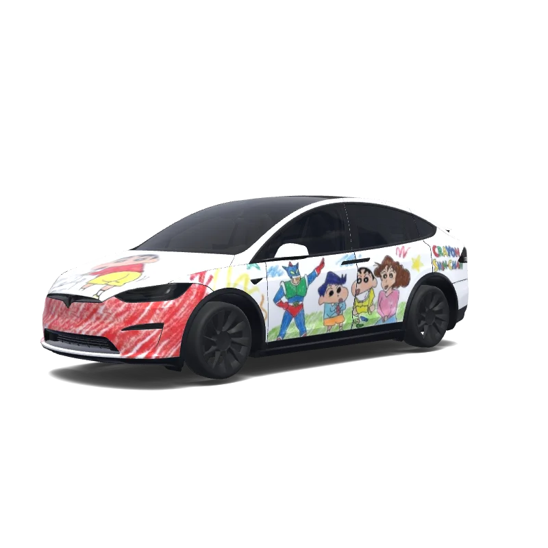  — Model X wrap