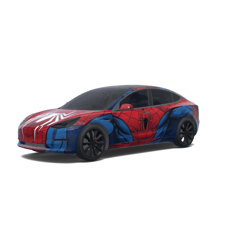 Spider-Man Full Body — Model 3 wrap
