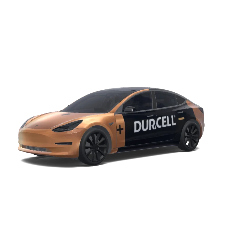  — Model 3 wrap
