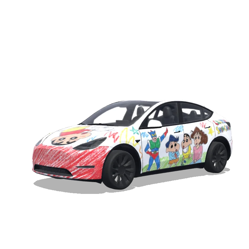 Crayon Shin-Chan — Model Y wrap