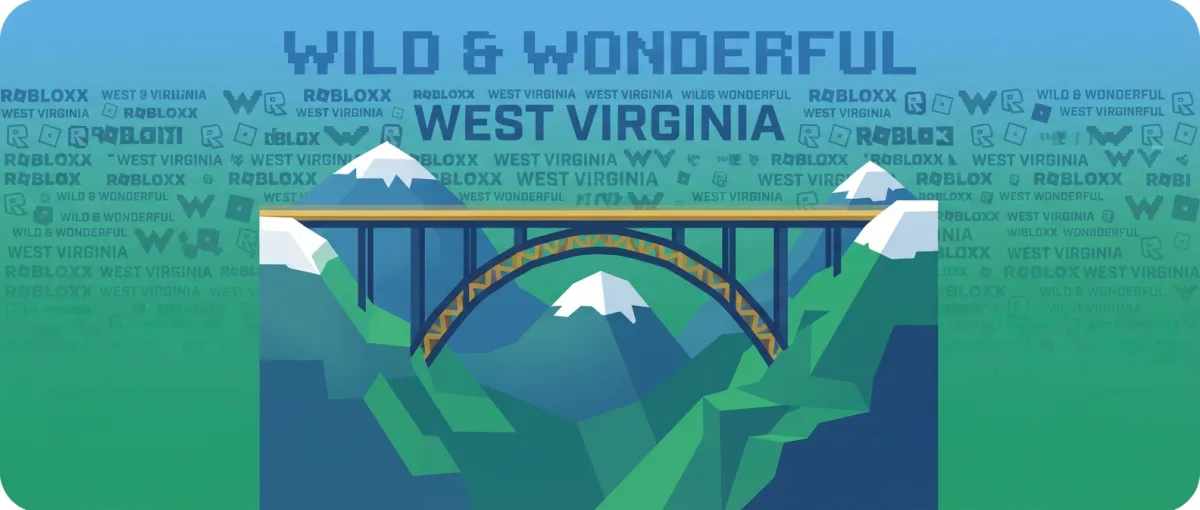 Make a ROBLOXX plate but has it as the West Virginia standard pl plate