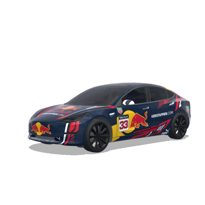 Verstappen.com Racing GT3 — Model 3 wrap