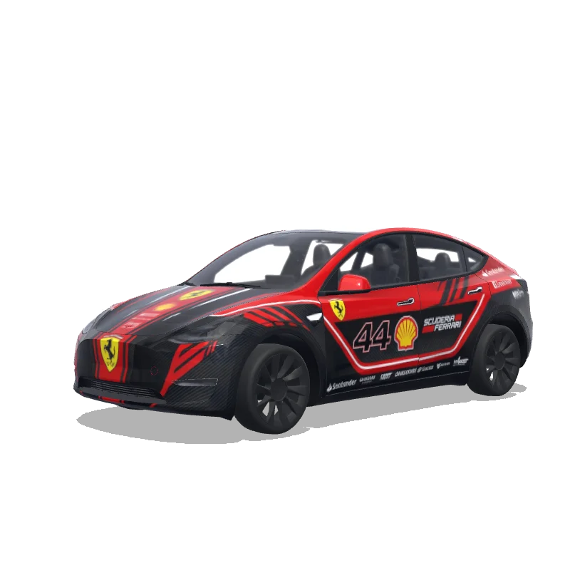 Ferrari F1 2025 Inspired — Model Y wrap