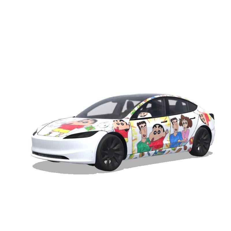 Crayon Shin-Chan Model 3 (2024+) wrap