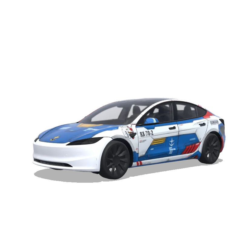 RX-78 Gundam Blue and White Model 3 (2024+) wrap