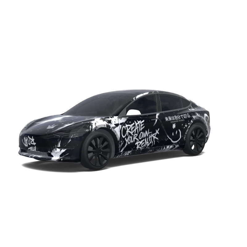 Model 3 wrap