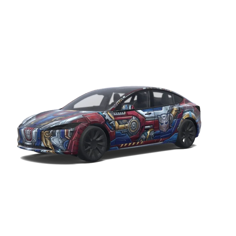Transformers Autobots Model 3 (2024+) wrap