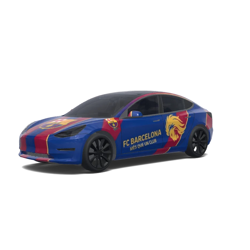 FC Barcelona Crest Model 3 wrap
