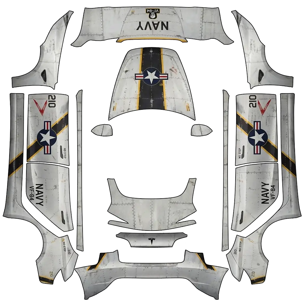 US Navy Fighter Livery Model 3 (2024+) wrap